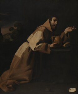 Saint Francis Kneeling and Praying