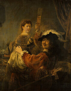 Rembrandt and Saskia as the Prodigal Son